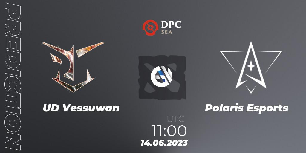 Prognoza UD Vessuwan - Polaris Esports. 14.06.23, Dota 2, DPC 2023 Tour 3: SEA Division II (Lower)
