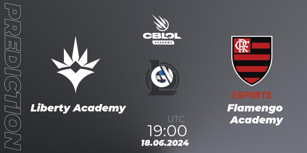 Prognoza Liberty Academy - Flamengo Academy. 18.06.2024 at 19:00, LoL, CBLOL Academy 2024