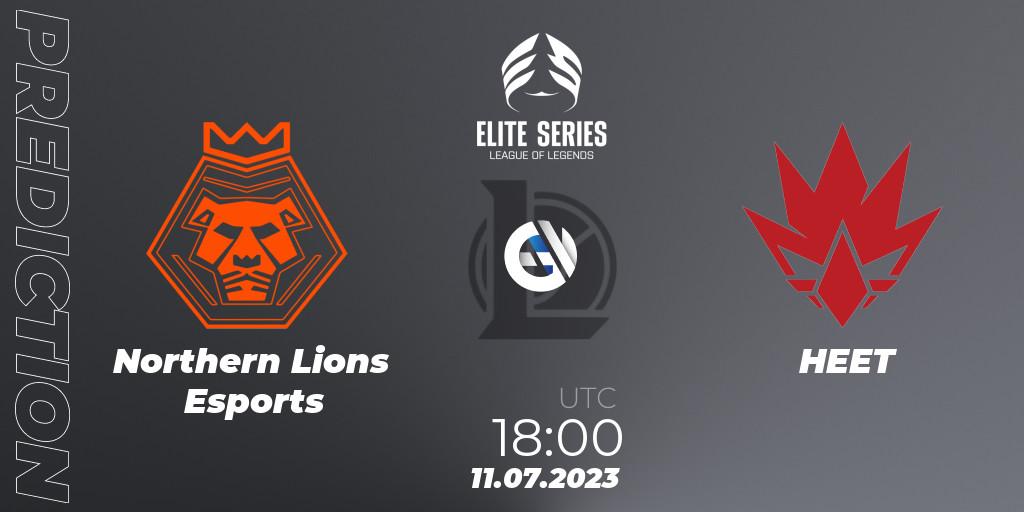 Prognoza Northern Lions Esports - HEET. 11.07.23, LoL, Elite Series Summer 2023