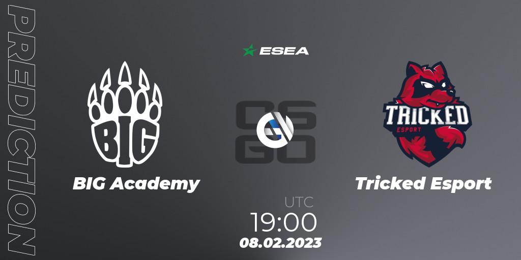 Prognoza BIG Academy - Exzentriq Utd. 08.02.23, CS2 (CS:GO), ESEA Season 44: Advanced Division - Europe