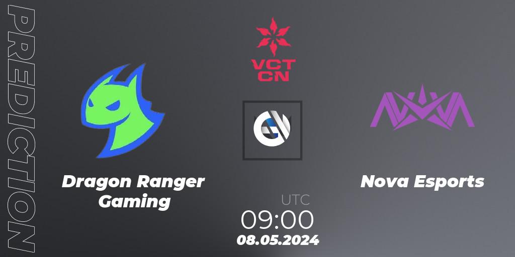Prognoza Dragon Ranger Gaming - Nova Esports. 08.05.2024 at 11:30, VALORANT, VCT 2024: China Stage 1