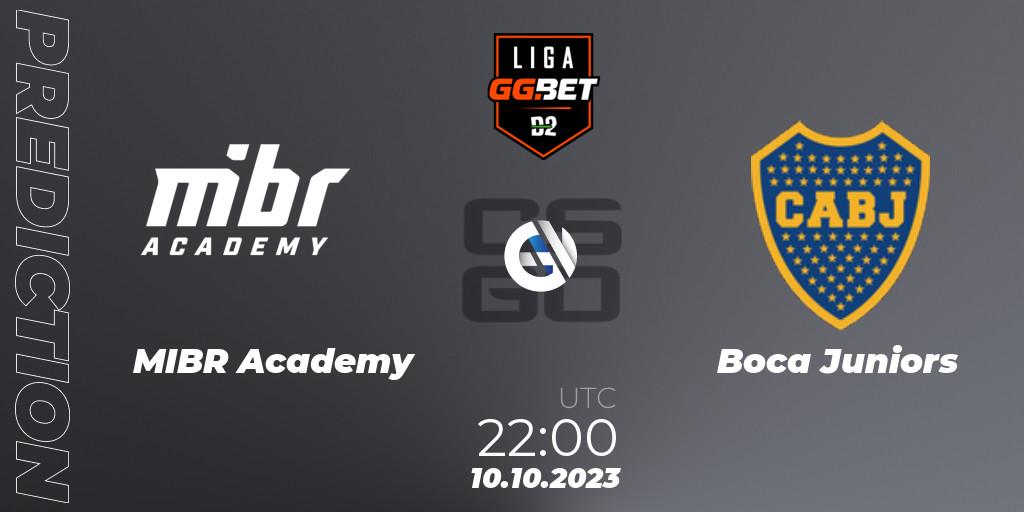 Prognoza MIBR Academy - Boca Juniors. 10.10.2023 at 23:10, Counter-Strike (CS2), Dust2 Brasil Liga Season 2: Open Qualifier