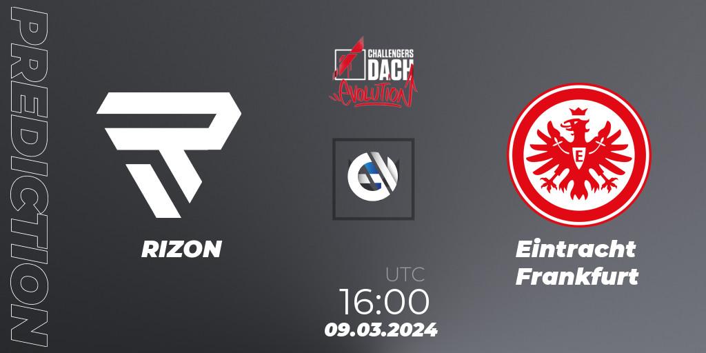 Prognoza RIZON - Eintracht Frankfurt. 09.03.24, VALORANT, VALORANT Challengers 2024 DACH: Evolution Split 1