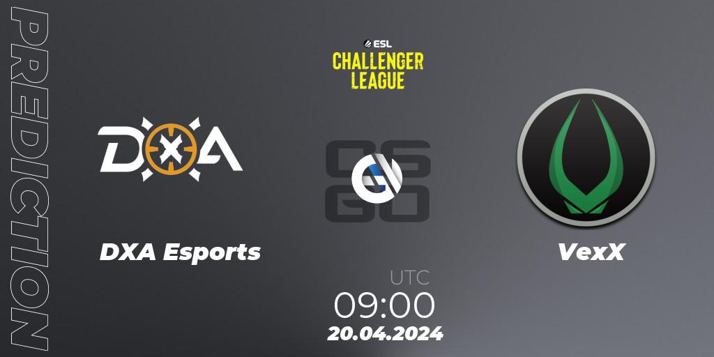 Prognoza DXA Esports - Arcade Esports. 07.05.2024 at 10:00, Counter-Strike (CS2), ESL Challenger League Season 47: Oceania