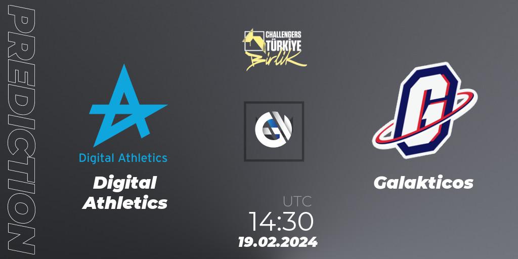 Prognoza Digital Athletics - Galakticos. 19.02.24, VALORANT, VALORANT Challengers 2024 Turkey: Birlik Split 1