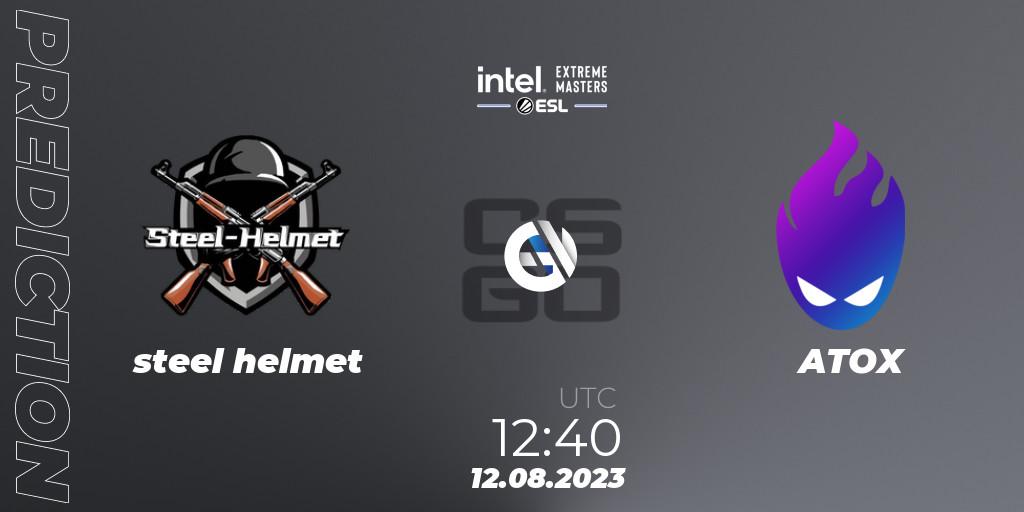Prognoza steel helmet - ATOX. 12.08.2023 at 12:40, Counter-Strike (CS2), IEM Sydney 2023 Asia Open Qualifier 2
