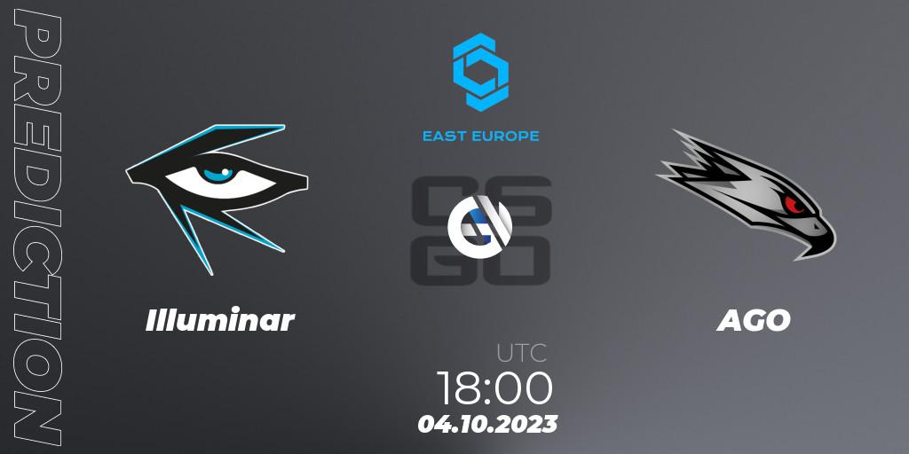 Prognoza Illuminar - AGO. 04.10.23, CS2 (CS:GO), CCT East Europe Series #3: Closed Qualifier