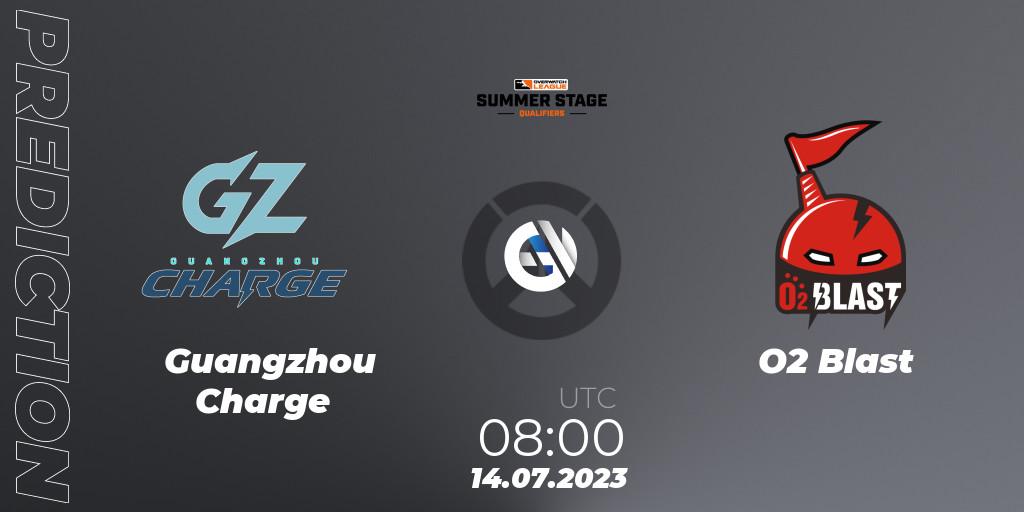 Prognoza Guangzhou Charge - O2 Blast. 14.07.2023 at 08:00, Overwatch, Overwatch League 2023 - Summer Stage Qualifiers
