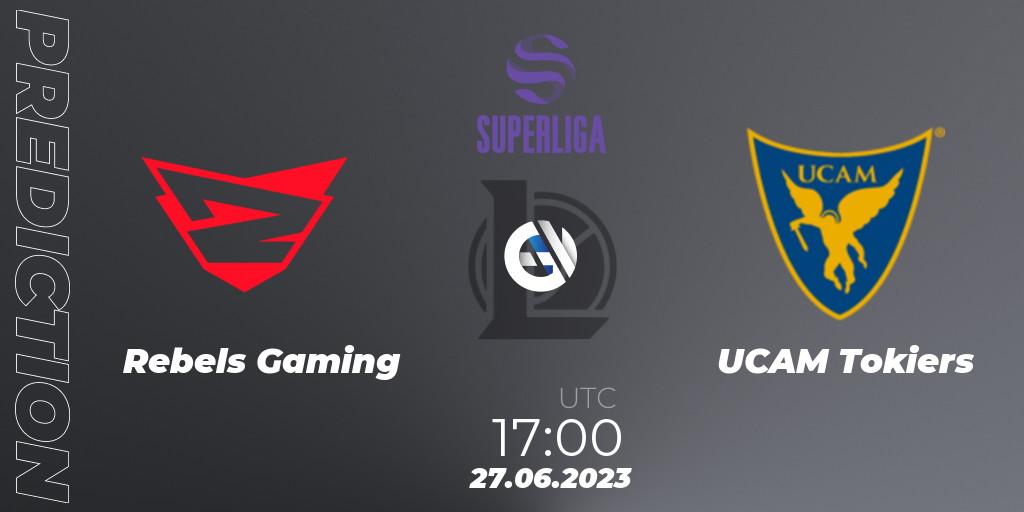Prognoza Rebels Gaming - UCAM Esports Club. 27.06.2023 at 16:00, LoL, Superliga Summer 2023 - Group Stage