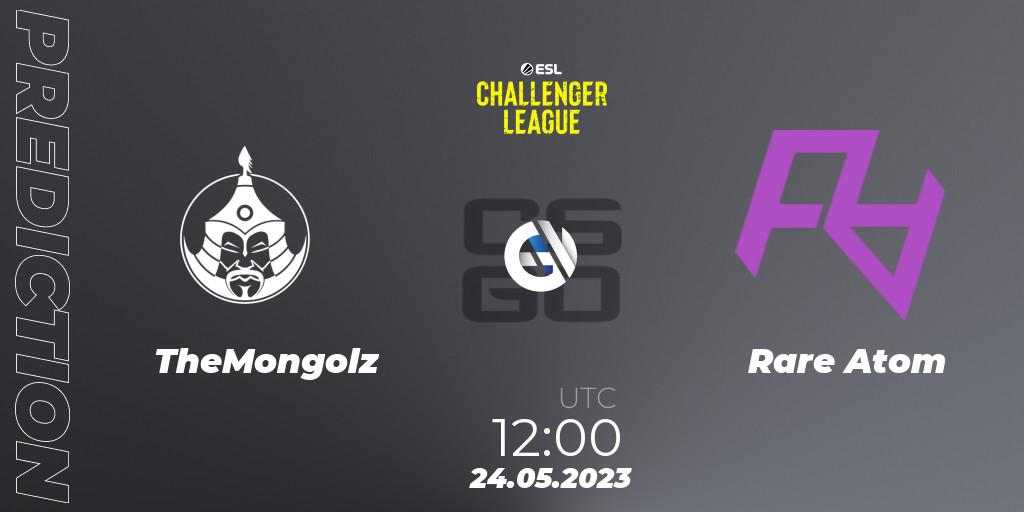 Prognoza TheMongolz - Rare Atom. 24.05.2023 at 12:00, Counter-Strike (CS2), ESL Challenger League Season 45: Asia-Pacific