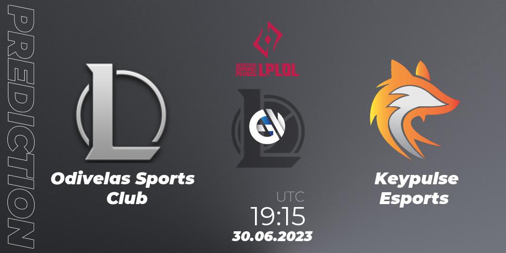 Prognoza Odivelas Sports Club - Keypulse Esports. 30.06.2023 at 19:15, LoL, LPLOL Split 2 2023 - Group Stage
