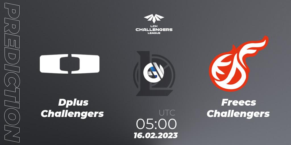 Prognoza Dplus Challengers - Freecs Challengers. 16.02.2023 at 05:00, LoL, LCK Challengers League 2023 Spring
