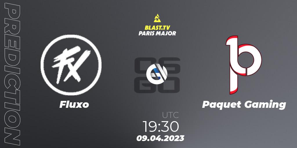 Prognoza Fluxo - Paquetá Gaming. 09.04.2023 at 19:30, Counter-Strike (CS2), BLAST.tv Paris Major 2023 Americas RMR