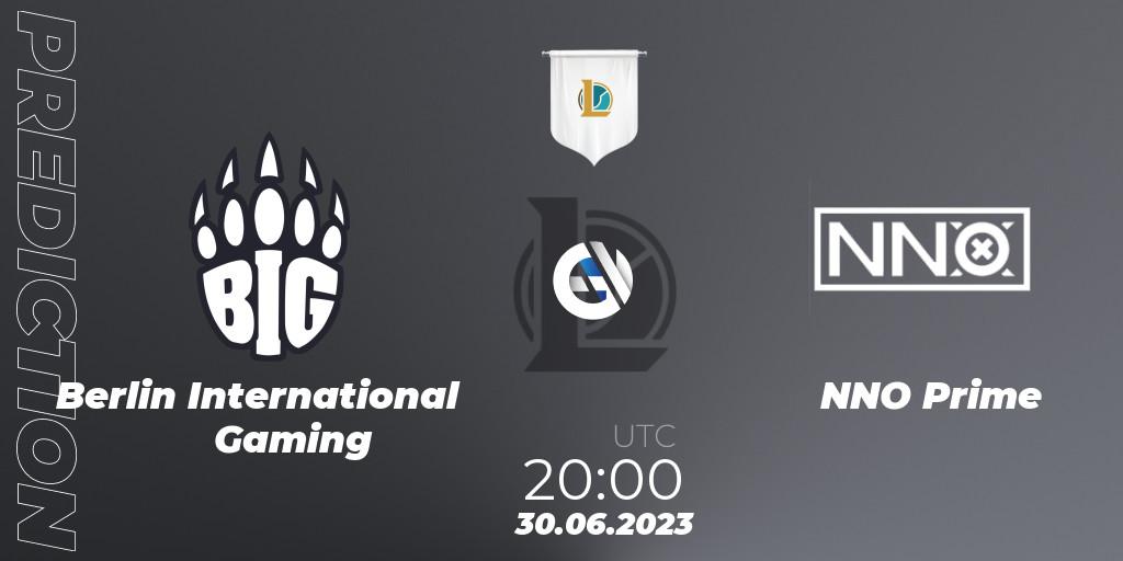 Prognoza Berlin International Gaming - NNO Prime. 30.06.23, LoL, Prime League Summer 2023 - Group Stage