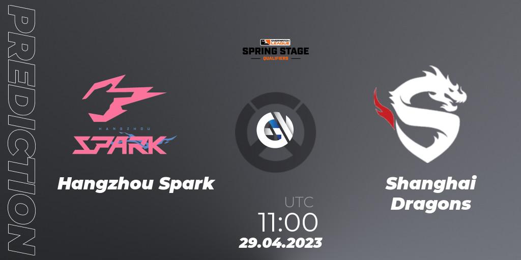Prognoza Hangzhou Spark - Shanghai Dragons. 29.04.23, Overwatch, OWL Stage Qualifiers Spring 2023 West