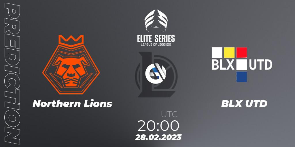 Prognoza Northern Lions - BLX UTD. 28.02.2023 at 20:00, LoL, Elite Series Spring 2023 - Group Stage