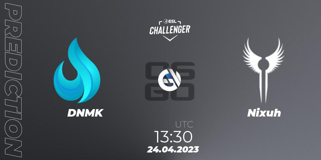 Prognoza DNMK - Nixuh. 24.04.23, CS2 (CS:GO), ESL Challenger Katowice 2023: South African Qualifier