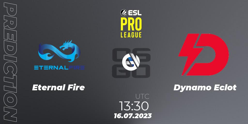 Prognoza Eternal Fire - Dynamo Eclot. 16.07.23, CS2 (CS:GO), ESL Pro League Season 18: European Conference