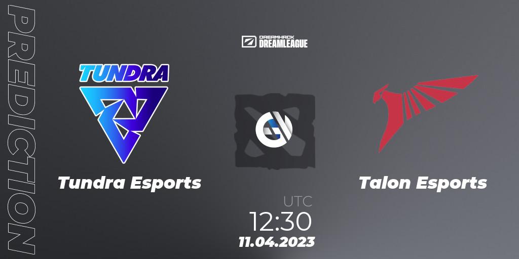 Prognoza Tundra Esports - Talon Esports. 11.04.23, Dota 2, DreamLeague Season 19 - Group Stage 1