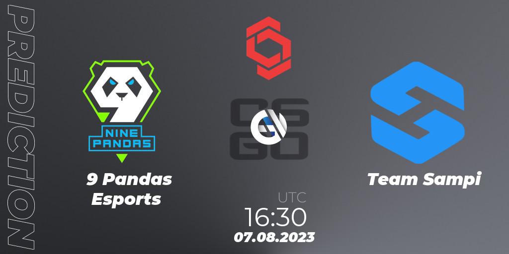 Prognoza 9 Pandas Esports - Team Sampi. 07.08.2023 at 17:10, Counter-Strike (CS2), CCT Central Europe Series #7