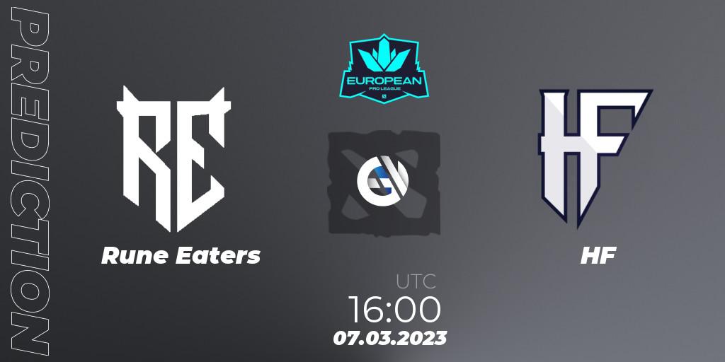 Prognoza Rune Eaters - HF. 07.03.23, Dota 2, European Pro League Season 7