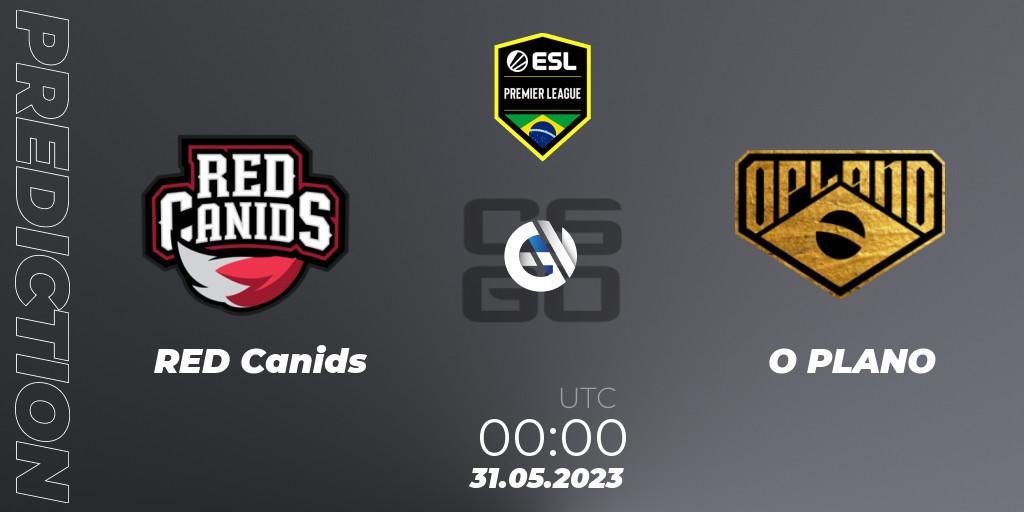 Prognoza RED Canids - O PLANO. 31.05.2023 at 00:45, Counter-Strike (CS2), ESL Brasil Premier League Season 14