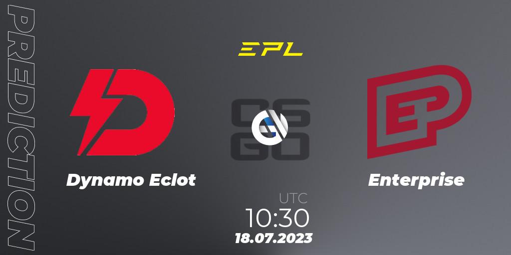 Prognoza Dynamo Eclot - Enterprise. 18.07.2023 at 10:30, Counter-Strike (CS2), European Pro League Season 9