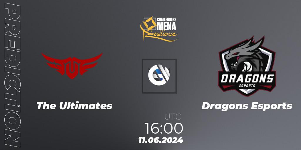 Prognoza The Ultimates - Dragons Esports. 11.06.2024 at 16:00, VALORANT, VALORANT Challengers 2024 MENA: Resilience Split 2 - GCC and Iraq