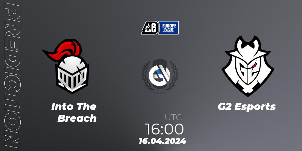 Prognoza Into The Breach - G2 Esports. 16.04.24, Rainbow Six, Europe League 2024 - Stage 1