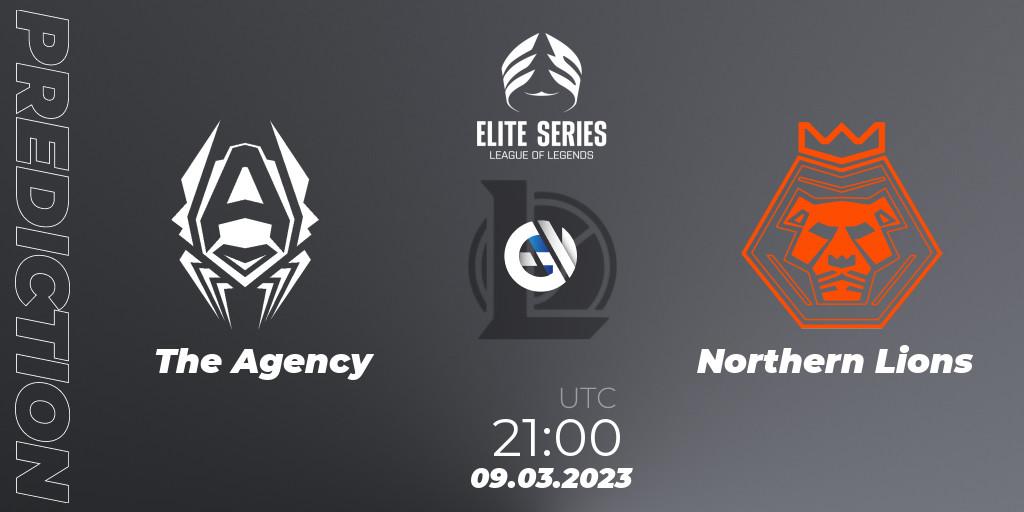 Prognoza The Agency - Northern Lions. 14.02.23, LoL, Elite Series Spring 2023 - Group Stage