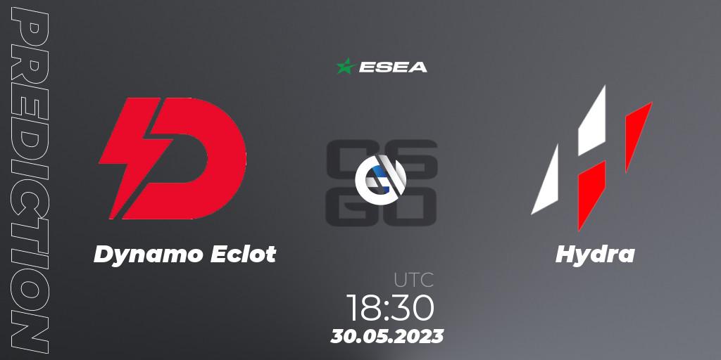 Prognoza Dynamo Eclot - Hydra. 30.05.2023 at 17:00, Counter-Strike (CS2), ESEA Advanced Season 45 Europe