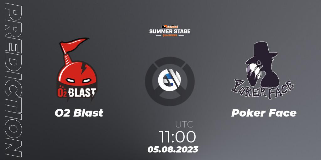 Prognoza O2 Blast - Poker Face. 05.08.23, Overwatch, Overwatch League 2023 - Summer Stage Qualifiers