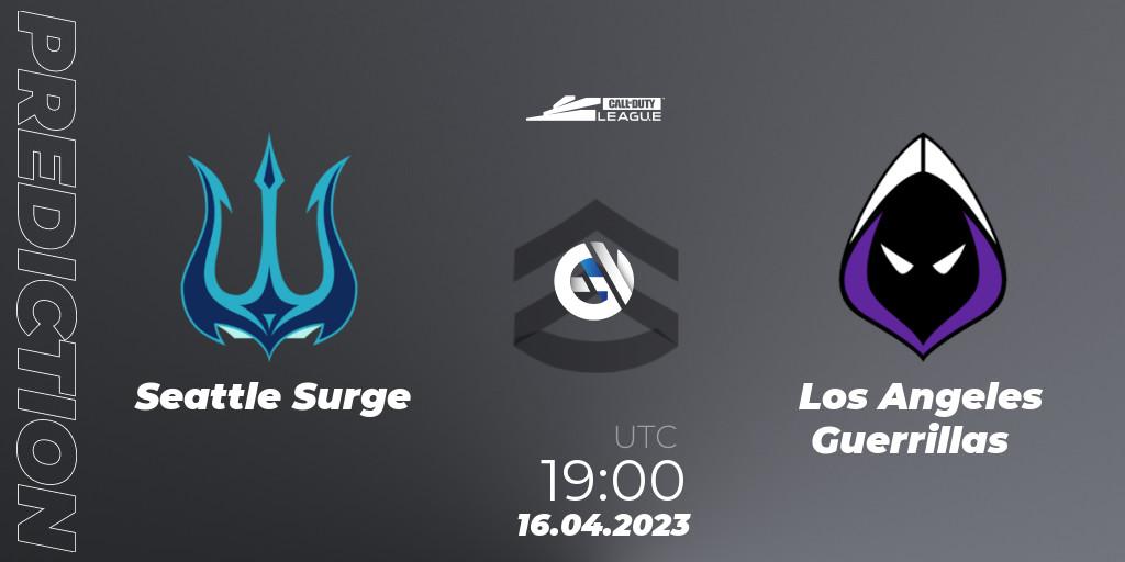 Prognoza Seattle Surge - Los Angeles Guerrillas. 16.04.2023 at 19:00, Call of Duty, Call of Duty League 2023: Stage 4 Major Qualifiers