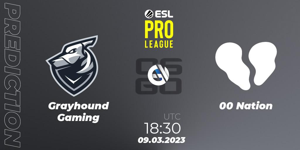 Prognoza Grayhound Gaming - 00 Nation. 09.03.23, CS2 (CS:GO), ESL Pro League Season 17
