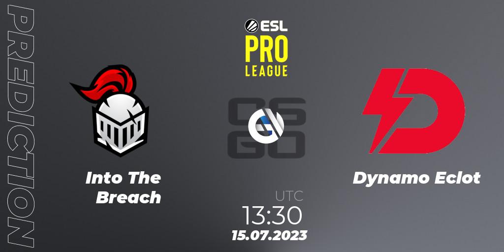 Prognoza Into The Breach - Dynamo Eclot. 15.07.23, CS2 (CS:GO), ESL Pro League Season 18: European Conference
