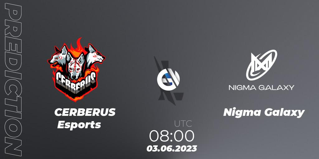 Prognoza CERBERUS Esports - Nigma Galaxy. 03.06.2023 at 08:00, Wild Rift, WRL Asia 2023 - Season 1 - Regular Season