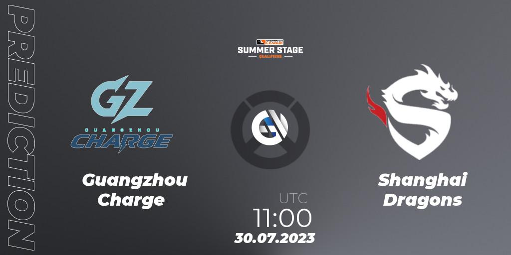 Prognoza Guangzhou Charge - Shanghai Dragons. 30.07.23, Overwatch, Overwatch League 2023 - Summer Stage Qualifiers
