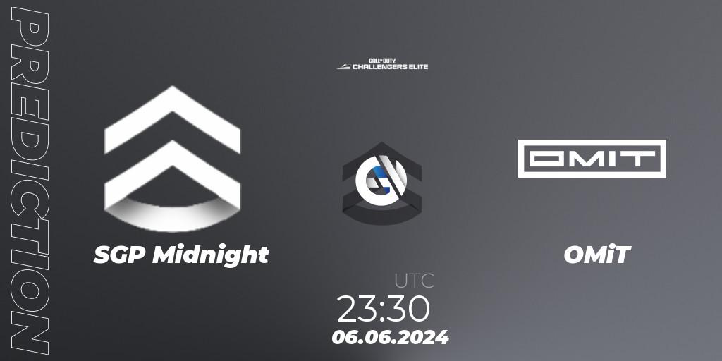 Prognoza SGP Midnight - OMiT. 06.06.2024 at 22:30, Call of Duty, Call of Duty Challengers 2024 - Elite 3: NA