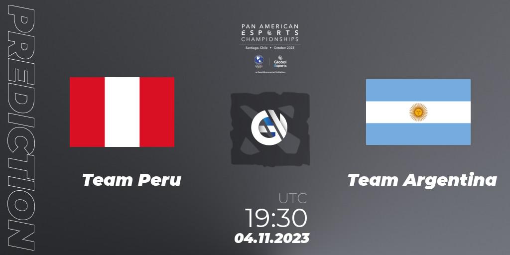 Prognoza Team Peru - Team Argentina. 04.11.23, Dota 2, Pan American Esports Championships 2023: Open