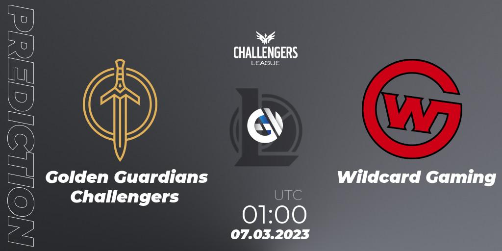 Prognoza Golden Guardians Challengers - Wildcard Gaming. 07.03.23, LoL, NACL 2023 Spring - Group Stage