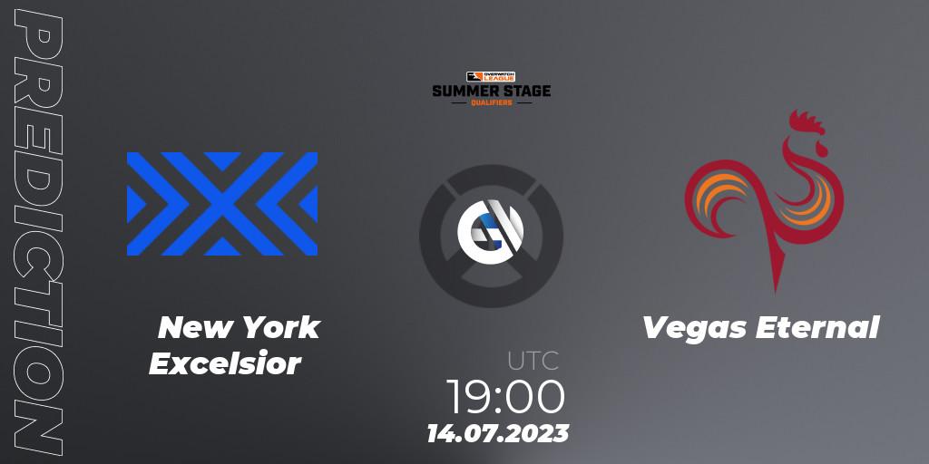 Prognoza New York Excelsior - Vegas Eternal. 14.07.23, Overwatch, Overwatch League 2023 - Summer Stage Qualifiers