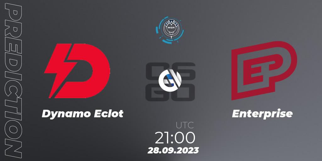 Prognoza Dynamo Eclot - Enterprise. 29.09.2023 at 08:15, Counter-Strike (CS2), Slovak National Championship 2023