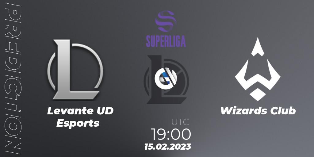 Prognoza Levante UD Esports - Wizards Club. 15.02.2023 at 19:00, LoL, LVP Superliga 2nd Division Spring 2023 - Group Stage