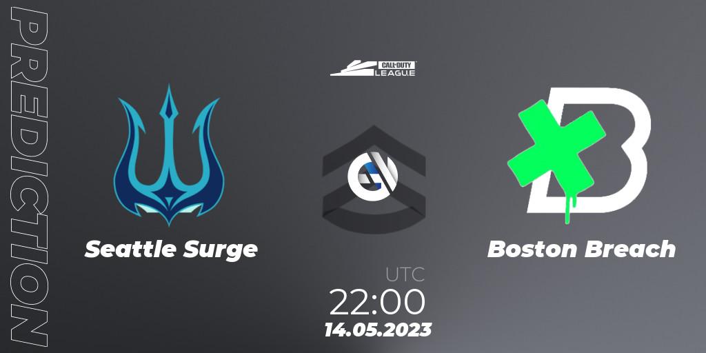 Prognoza Seattle Surge - Boston Breach. 14.05.2023 at 22:00, Call of Duty, Call of Duty League 2023: Stage 5 Major Qualifiers
