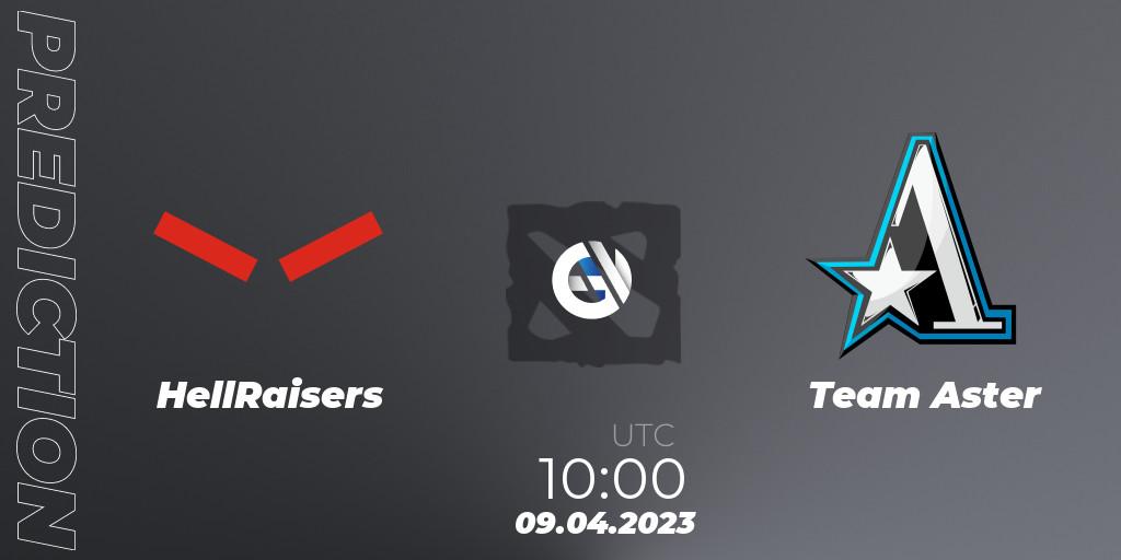 Prognoza ex-HellRaisers - Team Aster. 09.04.2023 at 10:07, Dota 2, DreamLeague Season 19 - Group Stage 1