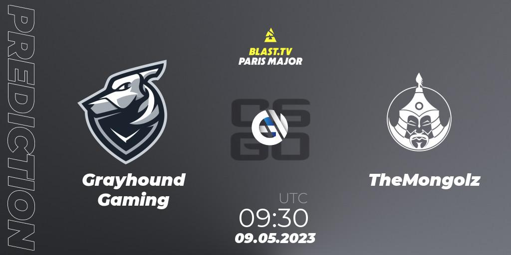 Prognoza Grayhound Gaming - TheMongolz. 09.05.2023 at 09:30, Counter-Strike (CS2), BLAST Paris Major 2023 Challengers Stage