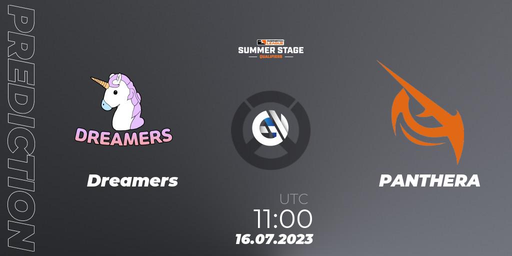 Prognoza Dreamers - PANTHERA. 16.07.2023 at 11:00, Overwatch, Overwatch League 2023 - Summer Stage Qualifiers