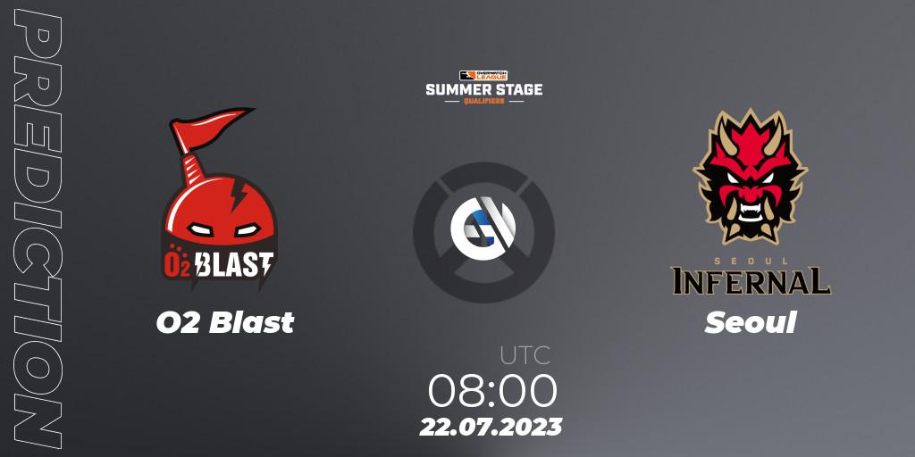 Prognoza O2 Blast - Seoul. 22.07.2023 at 08:00, Overwatch, Overwatch League 2023 - Summer Stage Qualifiers