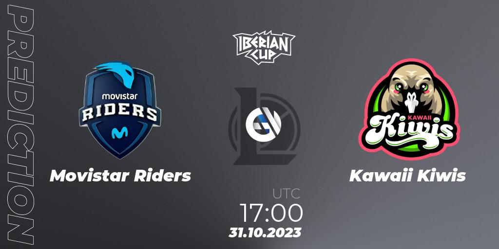 Prognoza Movistar Riders - Kawaii Kiwis. 31.10.23, LoL, Iberian Cup 2023