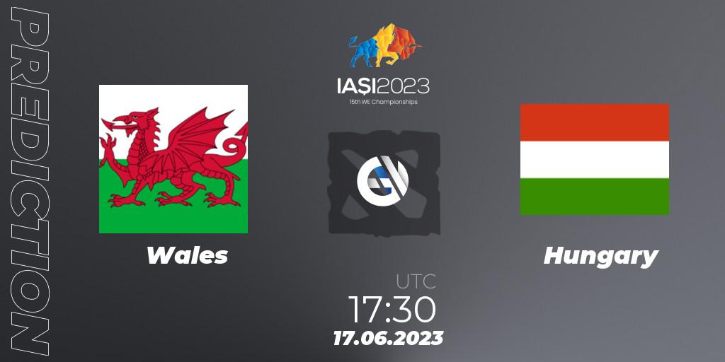 Prognoza Wales - Hungary. 17.06.2023 at 17:30, Dota 2, IESF Europe A Qualifier 2023